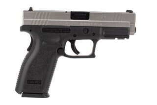 Springfield Armory XD 9mm Pistol features a stainless steel slide